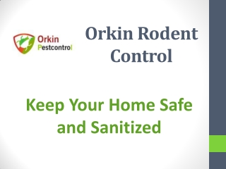 Orkin Rodent Control