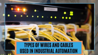 Flexible Automation Cables and Wires