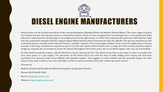 Diesel Engine Repair