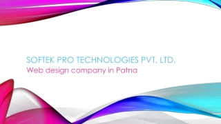 Web design company in Patna