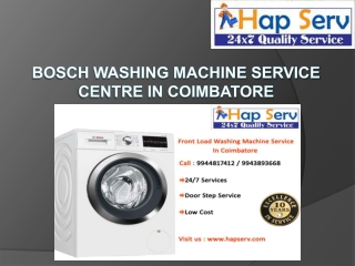 Bosh Washing Machine Repair and Service Centre in Coimbatore