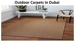 Outdoor Carpet Dubai