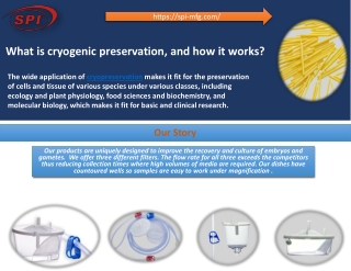 What is cryogenic preservation, and how it works?
