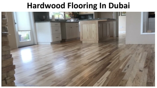 Hardwood Flooring Dubai