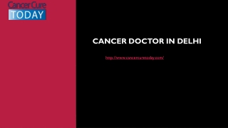 Cancer Doctor in Delhi