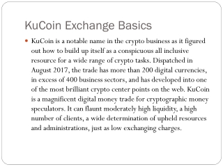 @!*KuCoin Support Number [1-847-868-3847] Benifits of Trading With KuCoin