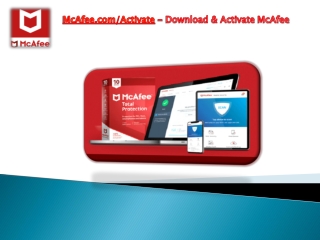 McAfee.com/Activate - Download & Activate McAfee