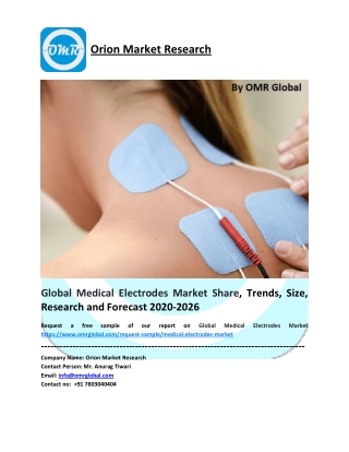 Global Medical Electrodes Market Size, Share, Analysis, Industry Report and Forecast to 2026