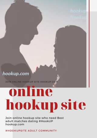 online hookup site