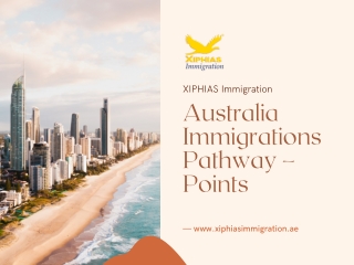 Australia Immigrations Pathway – Points