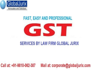 Reliable and  Economical GST Registration Services