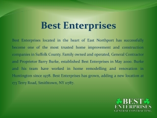 Best Enterprises