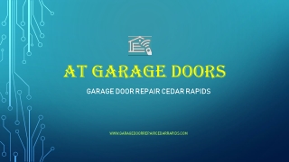 Book a Service for Garage Door Repair