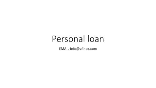 What are the factors that affect personal loan interest?