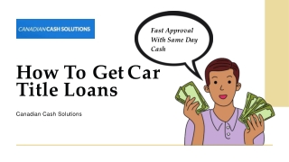 How To Get Car Title Loans Red Deer