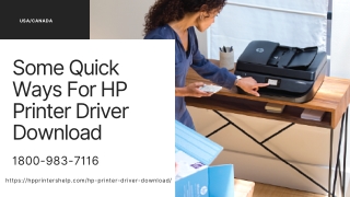 Hp Printer Driver Download 1-8009837116 Instant Tips & Tricks To Follow