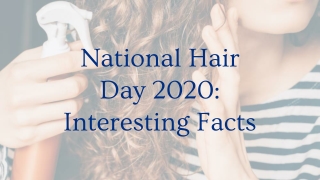 National Hair Day 2020: Interesting Facts