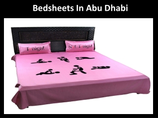 Bed Sheets Abu Dhabi