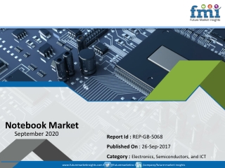 Sales of Notebook to Decelerate in 2020 as COVID-19 Pandemic Takes its Toll on Global Market