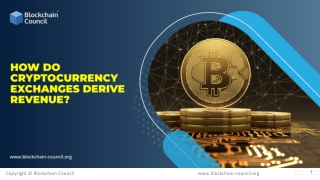 How do Cryptocurrency Exchanges Derive Revenue?