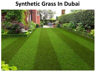 Synthetic Grass Dubai