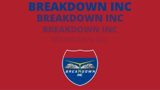 Truck Breakdown App