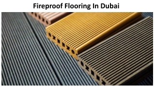 Fireproof Flooring Abu Dhabi