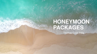 Honeymoon Packages: Best Honeymoon Destinations for Honeymoon Travel | Thomascook.in