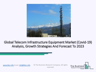 Telecom Infrastructure Equipment Market Trends, Outlook And Future Scope Analysis