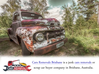 Free Scrap Car Removal Services by Car Removals Brisbane Company