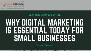 Why digital marketing is essential today for small businesses