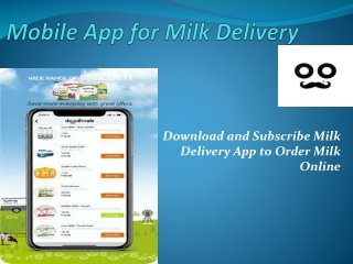 Best Mobile App for Milk Delivery in Delhi NCR