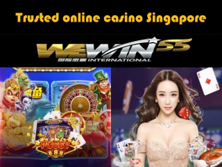Trusted online casino singapore is a popular platform where you can get