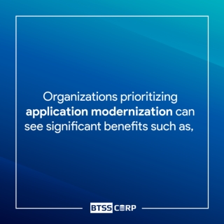 Organizations prioritizing application modernization can see significant benefits