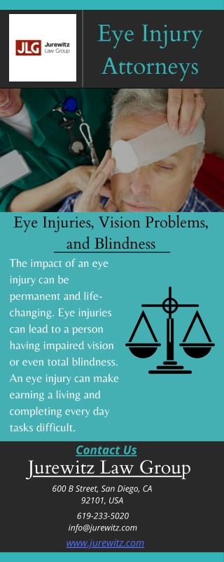 San Diego Eye Injury Attorneys