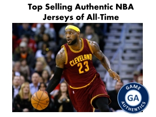 Top Selling Authentic NBA Jerseys of All-Time