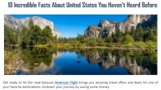 10 Incredible Facts About United States You Haven’t Heard Before