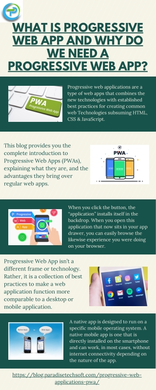 What is Progressive Web App and Why do we need a progressive web app?