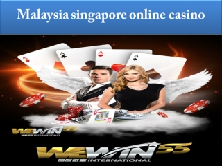 Malaysia singapore online casino is one of the trusted sports betting platforms