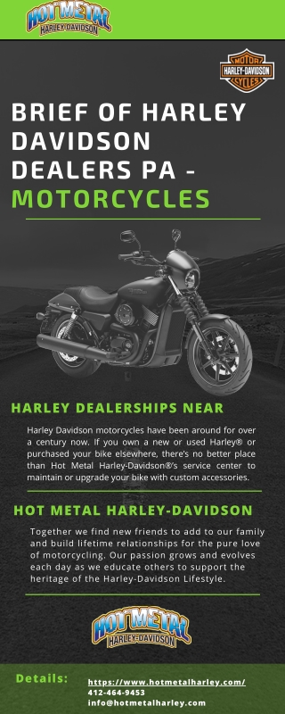 Harley Davidson Dealers PA