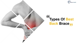 Types Of Back Braces