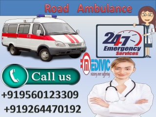 High Class LifeSaver Road Ambulance Service in Patna and Muzaffarpur by Medivic Ambulance