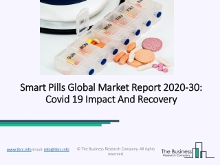 Smart Pills Market COVID-19 Impact, Regional Outlook to 2030 Research Report