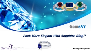 Design Your Own Sapphire Rings
