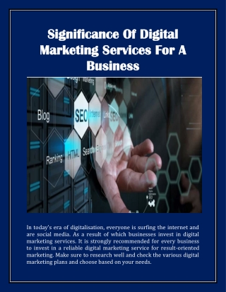 Reliable Digital Marketing Solutions