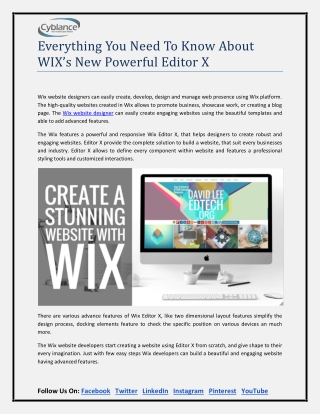 Everything You Need To Know About WIX’s New Powerful Editor X