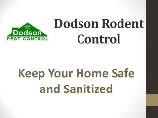 Dodson Rodent Control