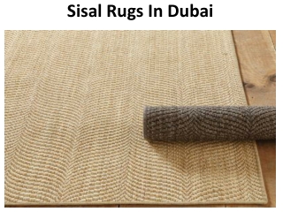 Sisal rugs Dubai