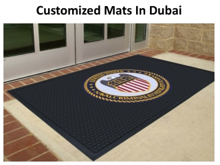 customized mats in dubai