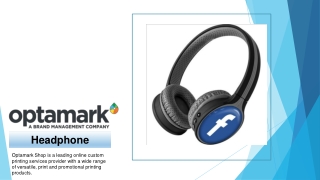 custom promotional products | customize headphones, customized power banks | Optamark